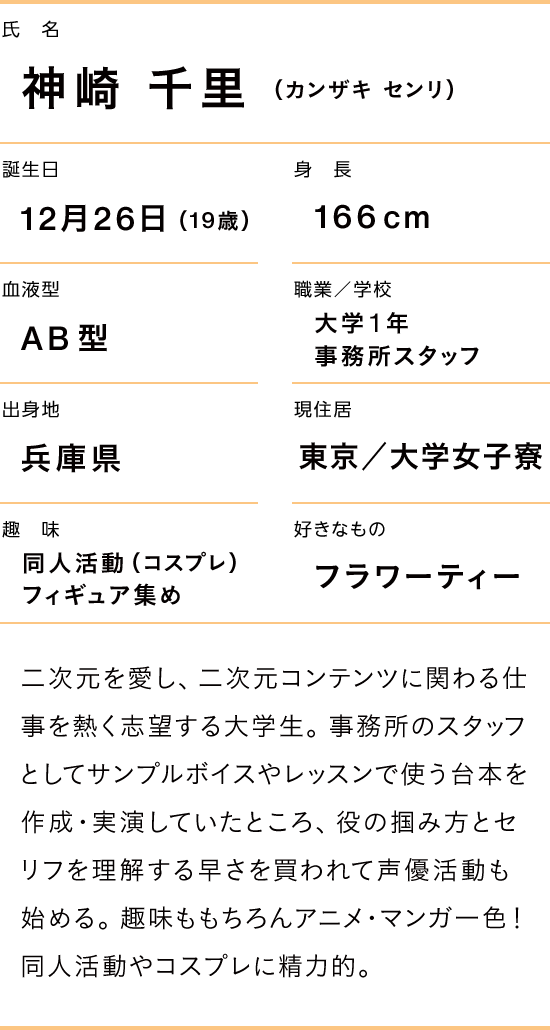 神崎 千里のプロフィール